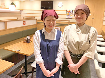 「まかないが楽しみ！」とスタッフから大好評◎
お客さまに提供しているお料理を
スタッフ価格でお得に食べられますよ♪