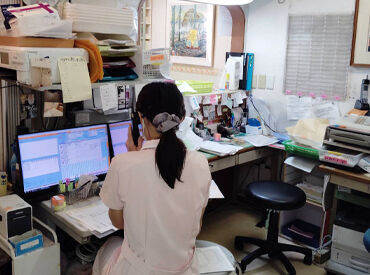 「医療事務の経験がない…」そんな方でも大丈夫！必要なスキルや経験は一切不要です◎
PCも文字が打てる程度でOK！