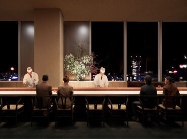 割烹BUTAI　※2025年9月12日オープン予定 「マナー厳しそう…」「堅苦しそう…」
実はそんなことありません♪
将来役立つマナーを学びながら楽しく働けます！