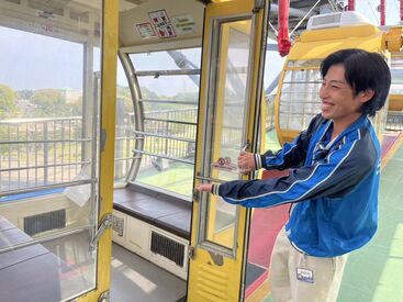 葛西臨海公園　ダイヤと花の大観覧車　(泉陽興業株式会社) 「飲食のホールしてました！」
などなど、前職は何でもOK！
「楽しく働きたい！」という気持ちがあれば十分です♪