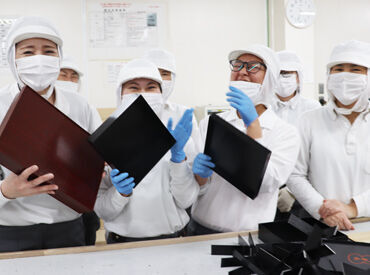 株式会社ジェイ・テック ～+・*コツコツ&モクモク作業*・+～
冷暖房完備で1年中快適な工場内で、
体力的にも身体への負担が少ないです♪