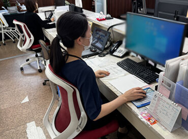 簡単なPC操作ができればOK！
事務未経験の方も大歓迎です！