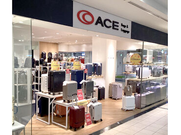 ACE Bags &Luggage【ららぽーとTOKYO-BAY】 安心してお仕事をスタートできるよう先輩スタッフが丁寧にフォローします！