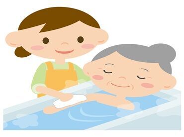 門真老健ひかり 利用者様が快適に入浴できるように
各種サポートをお任せします。
介護資格・施設での業務経験を活かして
一緒に働きませんか♪