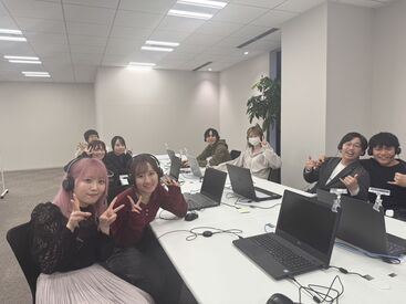 ＼詳細は下部をCHECK／
「発信は自信がない…」なんて方には！
問合せ対応STAFFも同時募集中です◎