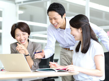 ９月に新規事業部立ち上げに伴い、新規メンバーの募集です！
経験豊富なスタッフが丁寧に研修します◎
※写真はイメージです