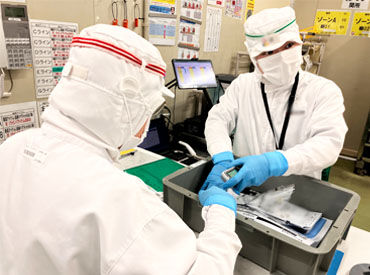 株式会社ポオトデリカトオカツ　神戸工場 20～50代の男女が活躍中！
休憩時間はみんでワイワイしながらお菓子を食べたりと、
とてもアットホームな職場です◎