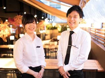 オシャレに楽しく働きたい！カクテルの知識を身に付けたい！
など、応募の理由は何でもOK♪気軽にご応募ください◎
