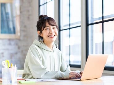 土日祝休みなので、推し活、ライブなど趣味も充実できます。夏季・年末年始休暇もあり！20代～35歳女性活躍中！