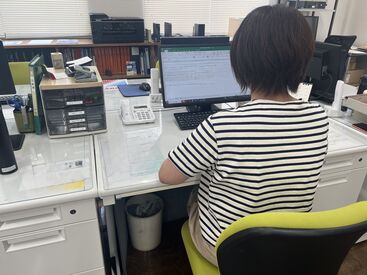 共和興業株式会社 ＼未経験でも大丈夫／
Excelのテンプレに文字入力するだけ♪
自分のやりやすいよう工夫してもOK