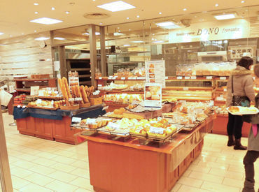 DONQ 西武福井店 ＼キッチンデビュー大歓迎／
★パン作りに興味がある
★キッチン経験を活かしたい
など…少しでも興味があれば歓迎