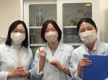 株式会社アレフ 北海道検査室 ＜幅広い世代のスタッフが活躍中♪＞
充実した待遇で、安心＆長く働ける環境◎
困ったら何でも相談できる仲間がたくさんいます！