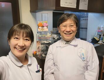 個人で経営している歯科医院
だから、意外と空気はまったりめ♪
「子どもが歯を磨かないんです」
なんて相談もできちゃいます◎