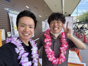 オンライン面接も実施中♪
勤務地多数★週このくらい働きたい、など希望を教えてくださいね♪
