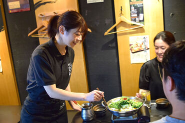 ★まかない無料★
「今日の気分は？」⇒「○○な気分♪」
海鮮丼/モツ鍋/サラダ/チキン南蛮etc.
気分に合わせて作ってくれる♪