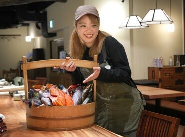 なきざかな　新宿 一緒にお店を盛り上げてくれる仲間を大募集！
まずは「いらっしゃいませ」から始めましょう♪