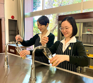 笑顔があふれる楽しい職場です♪あなたの笑顔で、キリンのファンを増やしてください★