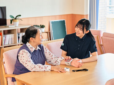 嬉しい待遇・制度が充実！
働きやすい環境です♪