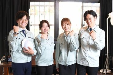 株式会社サンキョウテクノスタッフ 20～50代スタッフ活躍中！
年齢層も幅広くどの世代の方でもなじみやすい◎
環境面・作業内容でも働きやすく、男性多数在籍♪