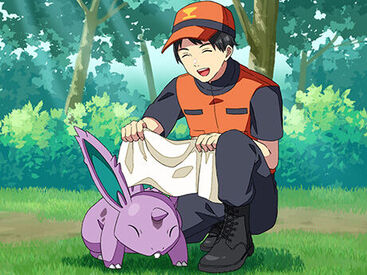 ポケパーク カントー/207 仲間やポケモンと一緒に
この街の一員として世界中のポケモントレーナーたちをお出迎えしましょう！