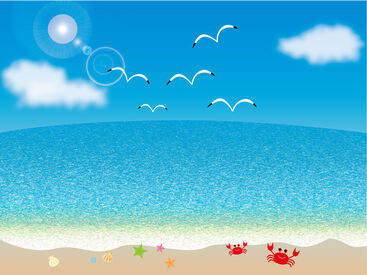 海の近くで夏を感じられる♪
人気の花火大会も見れます♪