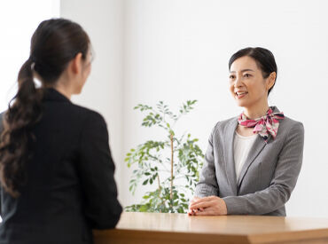 ＼未経験OK！／ 
「人と話すのが好き」 
そんな方にピッタリのお仕事です♪ 
残業ナシ＆有給休暇あり◎
※画像はイメージ