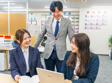 \未経験の方も大歓迎/
お仕事はできることからお任せします◎
あなたのペースで1つ1つ習得していけばOKです!