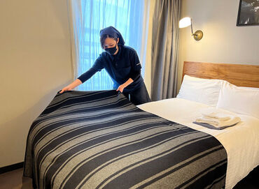 スマイルホテル釧路　※4月1日オープン 客室の掃除やアメニティの補充などをお任せ♪
初めての方にも丁寧にお教えしますのでご安心ください◎