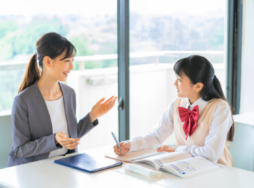 充実マニュアルもあり◎授業の進め方など先輩講師がしっかりサポートします♪
