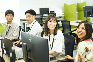 株式会社OTO（東京本社） ＼正社員27名の少数精鋭／
20代中心に活躍中の会社です！
少なくても半年は
既存顧客に先輩が同行しサポートします！