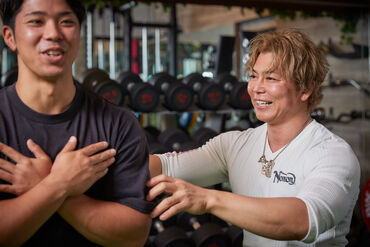 パーソナルトレーニングジム Ichi イチ 未経験の方も大歓迎！
トレーナー歴10年のベテランオーナーが
しっかりサポートします☆