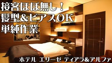 HOTEL ELISE TIARA・アルファ（ホテル エリーゼ ティアラ アルファ） 家庭との両立や、Wワークにもピッタリ◎
まずはお気軽にご相談ください♪
