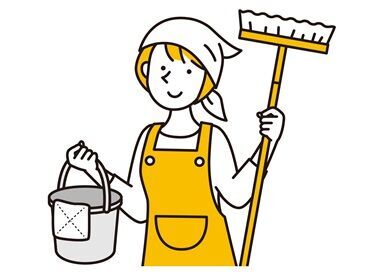 ＼未経験×主婦さん活躍中／
チームで協力して部屋のお掃除◎
わからないことがあれば先輩にも確認♪
