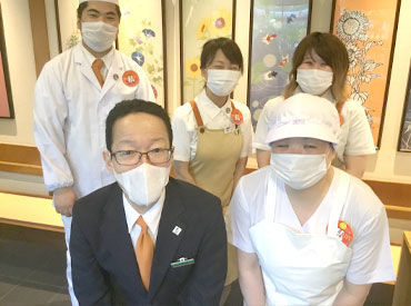 天ぷら左膳　本店 完全裏方★接客ナシで安心♪研修充実＆お食事券や誕生日プレゼントあり！
福利厚生もバッチリの好環境です◎