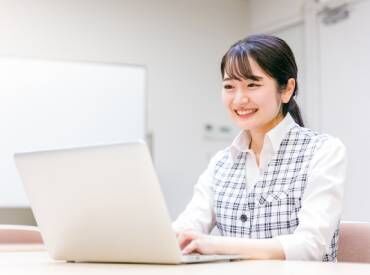 株式会社鳥栄 事務業務から電話・来客対応までをお任せ！
PCの扱いに自信がないという方も
丁寧にお教えしますよ♪
※画像はイメージです