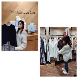 Enchante Lou Louららぽーと磐田店 週1日～／1日3時間～★
シフトも柔軟◎
新作のお洋服などもいち早く知れるのでワクワクしながら働けます♪