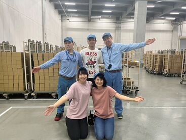 たくさんのスタッフが活躍するロジスティードグループならでは！
様々な年代の人との新しい出会いもやりがいの一つに★