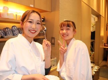 和食たちばな　あべのキューズモール 未経験からスタートも大歓迎！できることから始めるのでご安心くださいね◎