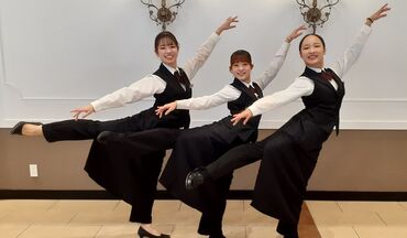 『バイトしたことない…』
なんて未経験スタートも活躍中！
友達同士の応募もOKです◎
