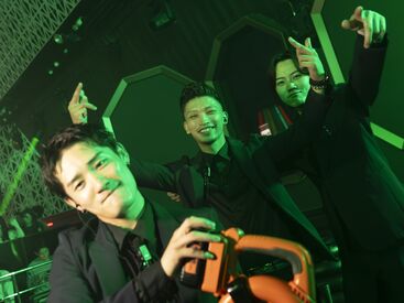 クラブ内はなんと！天井高27ｍ！！
ラグジュアリーな内装且つ、
圧巻の大吹き抜けのおしゃれ空間◆*