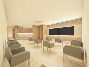平和記念公園鼻専門クリニック 【本通駅より徒歩3分】
8月OPENの新しいクリニック！
綺麗な院内で気持ちよくお仕事♪*
※こちらはイメージです。