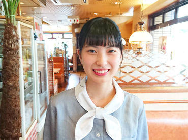 おだやかで優しい店長さんが、
1人1人しっかりと見守ります♪
楽しく働けることが第一なので、
悩みなどは何でも相談して！