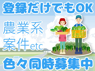 覚えることは少なめ◎
あなたがストレスなく働ける案件をご紹介します◎
短期も気軽にご相談くださいね!