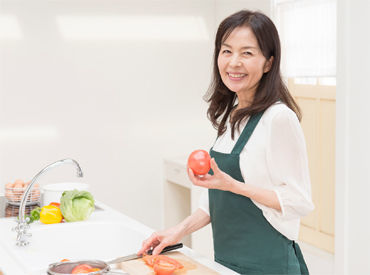 株式会社セプト　※勤務地：東京都板橋区エリア 施設を利用者さまのためのお食事を作ります。毎日でも食べたい、そんな味を目指しています◎※イメージ