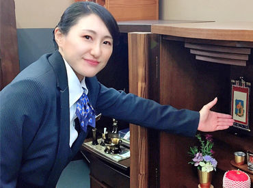 ＼知識や経験は一切必要なし／
お客さまとの接し方・ご案内方法はイチからお教えします◎
未経験の方も安心！