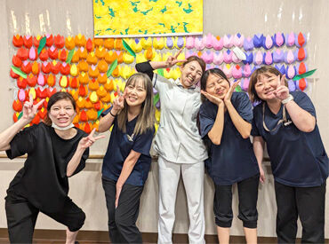 写真撮影時もとってもにぎやか♪
こんなポーズどう？ピースする？など
わきあいあい♪