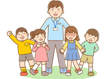 ─ 楽しく働こう！─
子供たちの笑顔に癒されながら働きませんか♪＊
シフトも柔軟に対応可能◎
学校帰りに、かけもちバイトに★