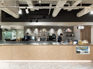 cafe the perch 飲食店なのに＜土日祝はお休み＞
オフィス内の落ち着いたカフェで働きませんか？
未経験もOK♪
16時退勤も◎