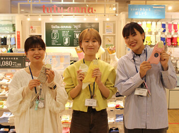 チュチュアンナ イオンモール須坂店 ※10月3日(金)オープン ＼2025年10月3日オープン！／
未経験大歓迎です♪
セミセルフレジ導入でお会計も楽に☆