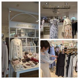 double mixte近鉄四日市店 オシャレを楽しみながら働ける環境です♪
知識などは必要ナシ◎できることからお任せします！